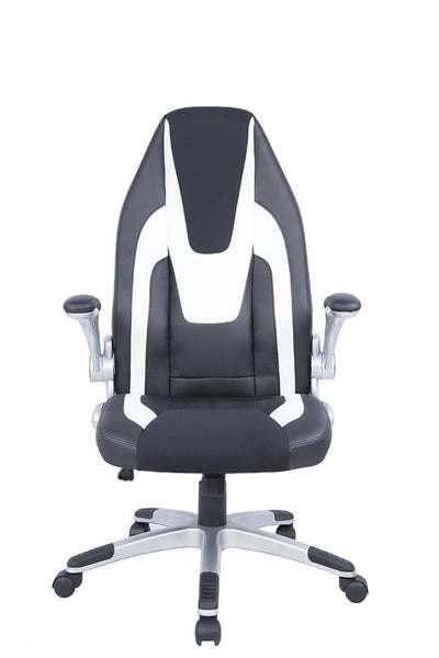 Chintaly Modern Ergonomic 2-Tone Adjustable Computer Chair